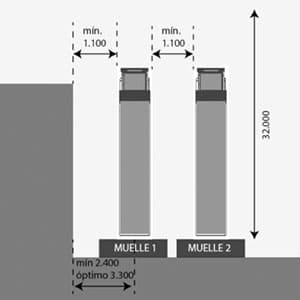 diseño de muelles industriales