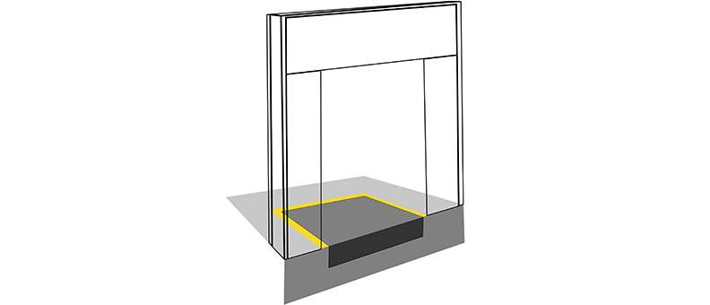 loading platforms with a pit